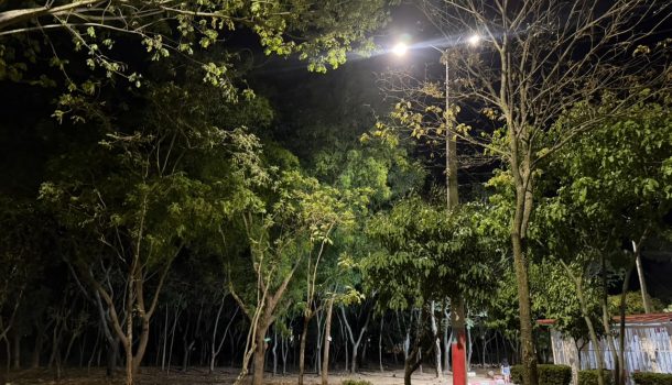 Zona verde de IV Centenario Casas – Bosques de San Luis, sur de Neiva, ya cuenta con expansión de alumbrado público