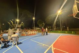 El deporte y la vida nocturna regresan a Acrópolis, norte de Neiva: ¡ESIP ilumina el polideportivo de la comuna Uno!